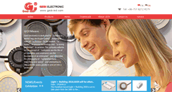 Desktop Screenshot of gedi-led.com